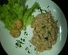 Risoto de frango