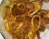 Bife de fígado acebolado