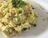 Risoto de abobrinha e limão siciliano