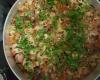 Arroz carreteiro delícia (com sobras de churrasco)