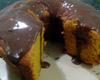Bolo de cenoura com cobertura de brigadeiro
