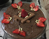 Torta de chocolate gelada