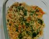 Arroz integral na panela de pressão