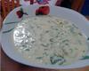Sopa de milho com espinafre