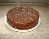 Bolo trufado de brigadeiro branco e preto