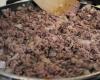 Carne moída com queijo Minas