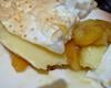 Sobremesa deliciosa de banana