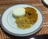 Frango ao molho de abóbora cabocha e requeijão