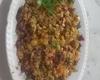Grão-de-bico com bacon