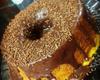 Bolo de cenoura com cobertura de brigadeiro
