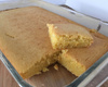 Bolo de milho com coco