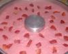 Gelatina cremosa com creme de leite