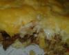 Escondidinho de mandioca com carne assada