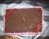 Bolo de morango e chocolate