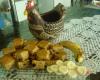 bolo de banana com frutas cristalizadas