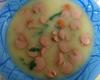 Sopa de batata simples com calabresa