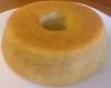 Bolo de fubá com coco