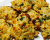 Bolinho de arroz integral assado