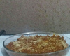 Polenta com molho de carne moída