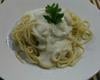 Molho branco para macarrão