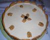 Torta cremosa de nozes