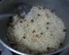 Arroz com bacon