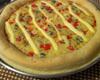 Pizza com borda recheada