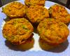 Muffin de espinafre e queijo feta
