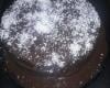 Bolo de chocolate com cobertura de chocolate e recheio de coco