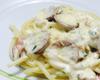 Macarrão ao molho branco - simples e rápido