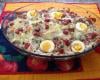 Arroz com seleta de legumes e linguiça ao forno