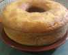 Bolo de fubá de liquidificador com coco