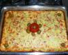 Torta de queijo e presunto