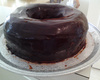 falso ganache de chocolate