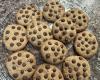 Cookies com gotas de chocolate