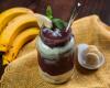 Açaí em camadas no copo