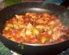 Filé de frango com linguiça e azeitona