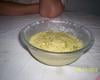 Mousse de abacate com limão