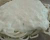Molho branco para macarrão