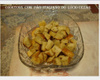 Croutons com pão Italiano do Lúcio Cezar