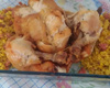 Frango assado na panela de pressão