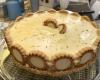 Torta de limão com chocolate branco