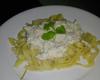 Macarrão ao molho branco - simples e rápido