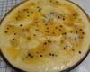 Mousse fácil de maracujá