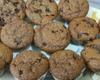 Cupcake de banana com chocolate e aveia