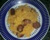 Arroz com linguiça ou salame