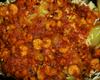 Filé de peixe assado com batatas