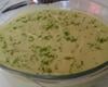 Mousse de abacate com limão