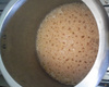 Arroz integral na panela de pressão