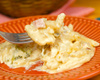 Macarrão ao leite gratinado